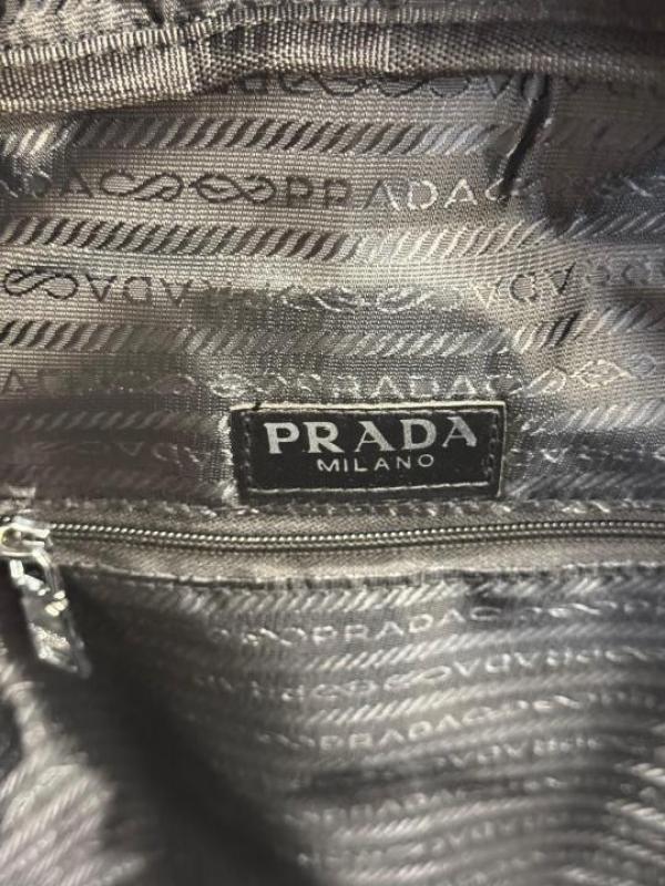 P-Inspired New Saffiano Re-Nylon Unisex Backpack With Dust Bag (Black)