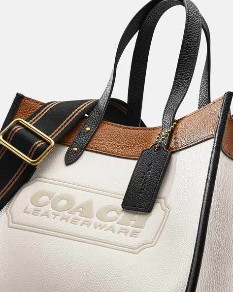 C-Inspired Field Tote Bag With Double Box