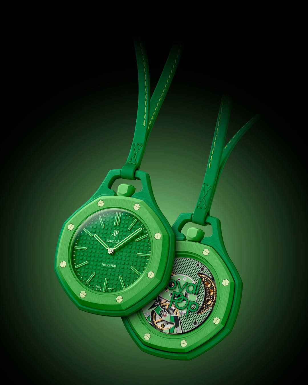 AP x Swatch Royal Pop (Green Eight) Main image