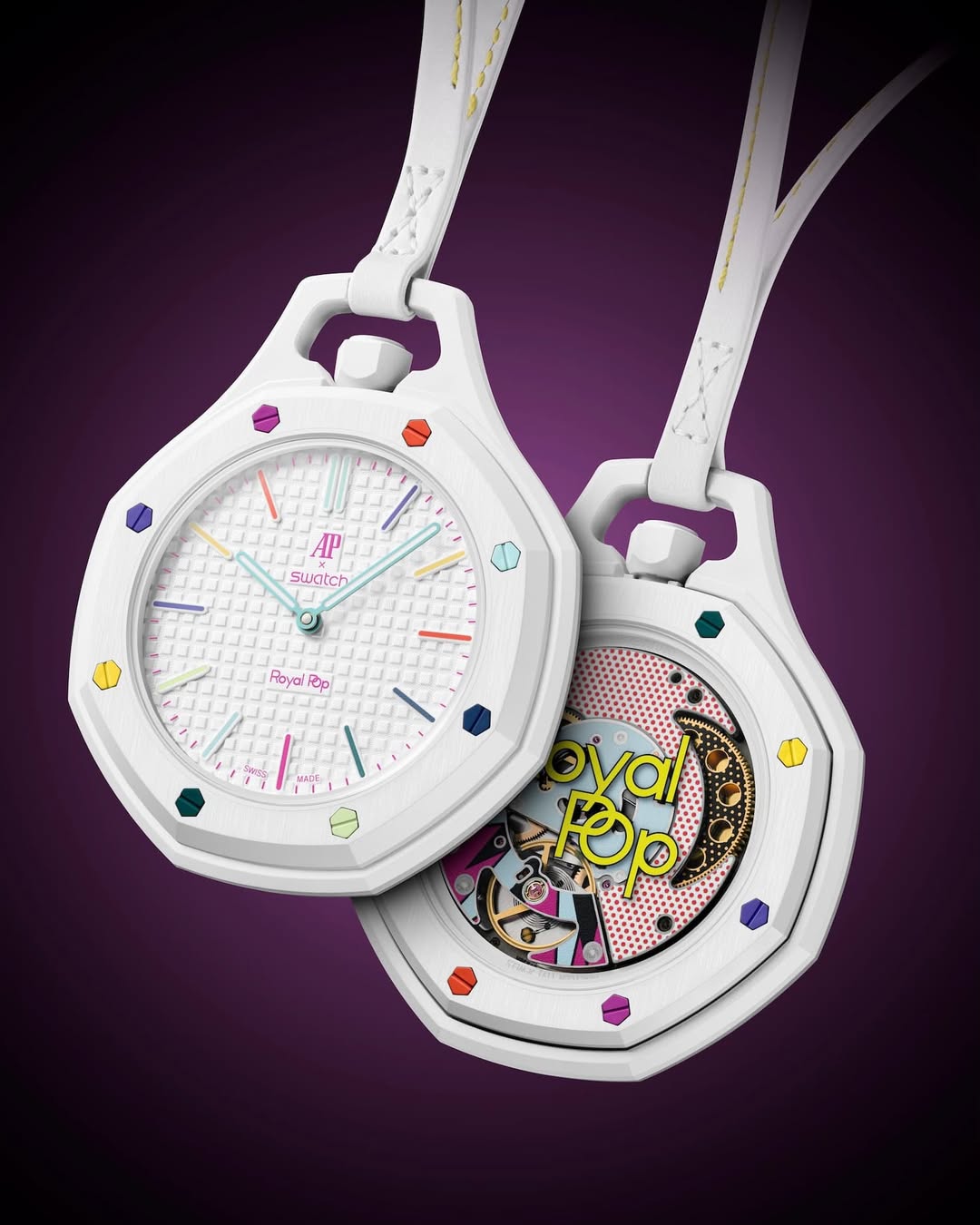 AP x Swatch Royal Pop (HUIT BLANC) Main image