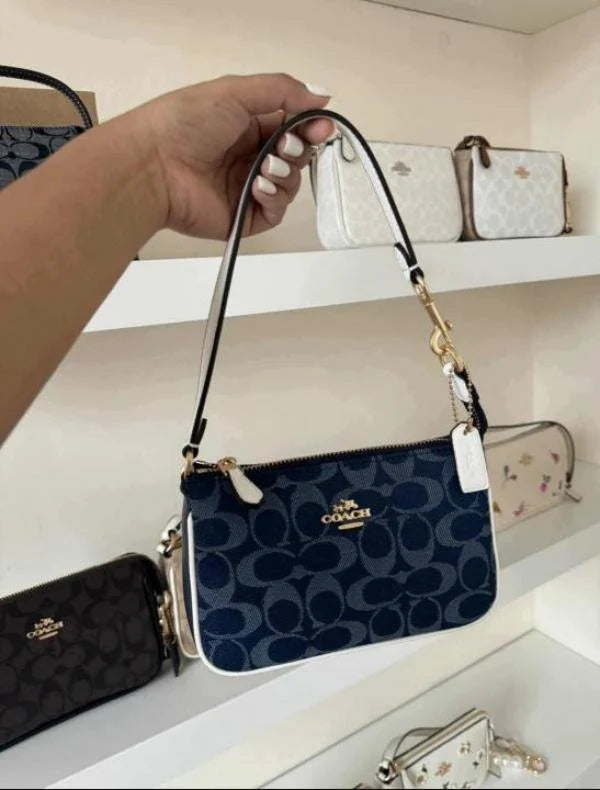 C-Inspired Nolita With Box (Blue-Jacquard)