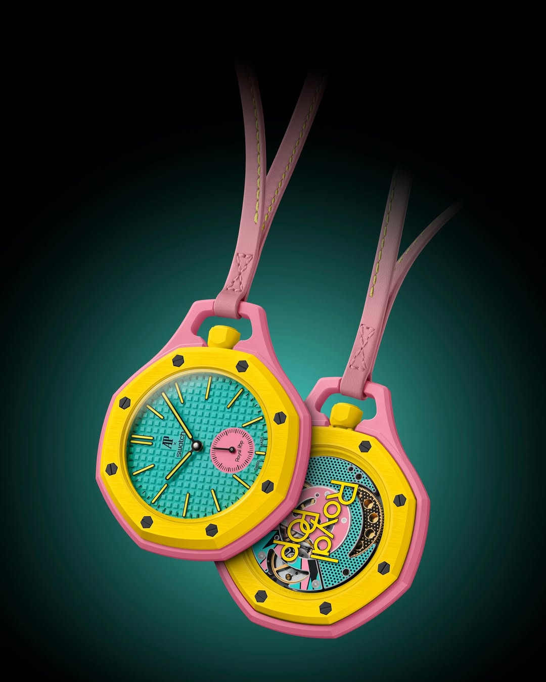 AP x Swatch Royal  pop (OTG ROZ) Main image