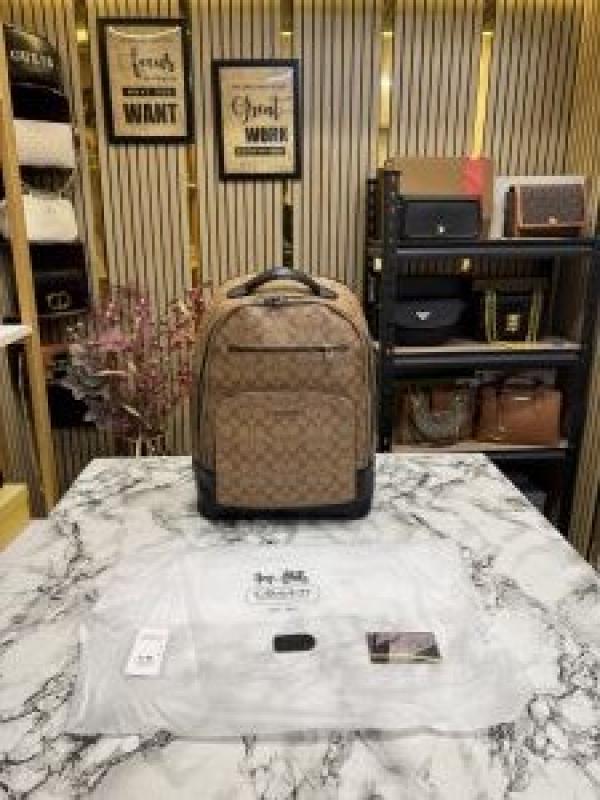 C-inspired Ethan Premium Backpack With Dust Bag Premium Quality (Apricot)