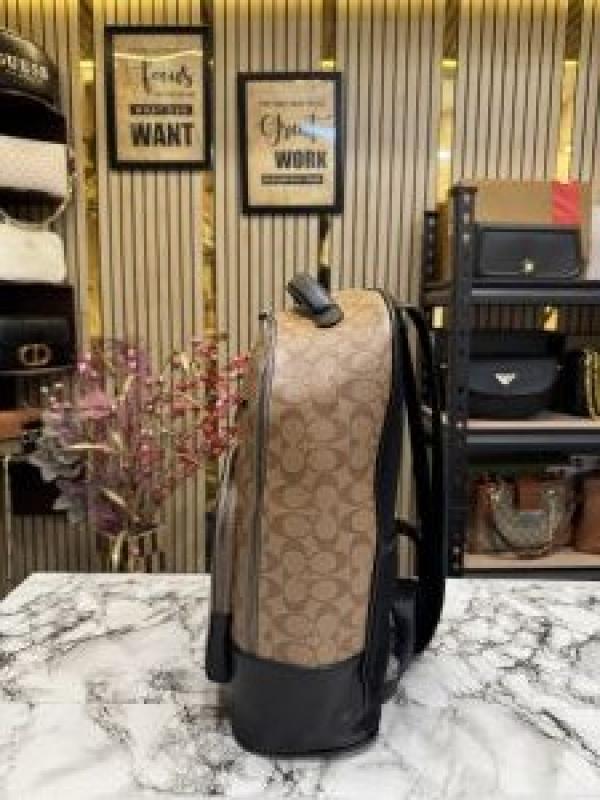 C-inspired Ethan Premium Backpack With Dust Bag Premium Quality (Apricot)
