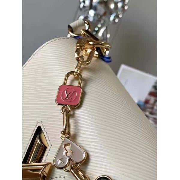 LV-Inspired Twist MM Shoulder Bag With Double Box Secondary image