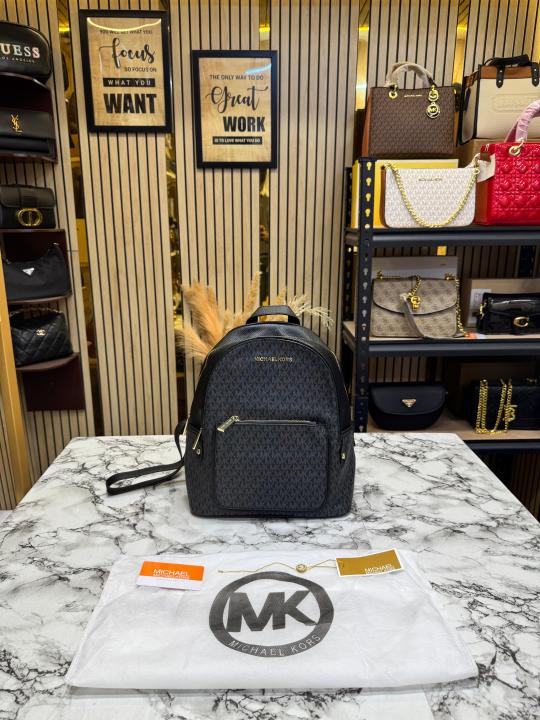 MK-inspired Adina Backpack With Dust bag Premium Quality (Black) Secondary image