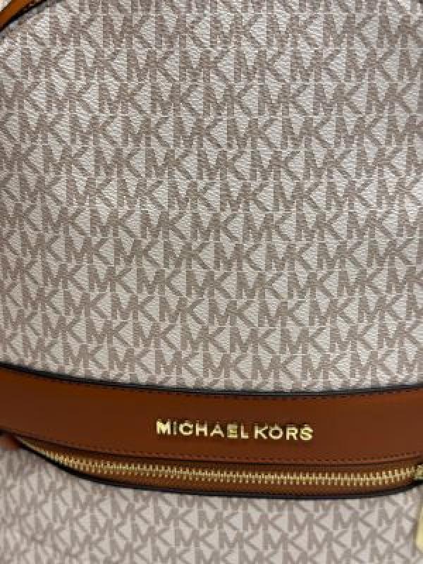 Mk-Inspired Kenley Backpack Premium Quality With Dust Bag (Beige)