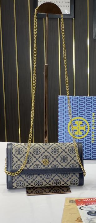 TB-Inspired Sling Bag With Box (Blue)