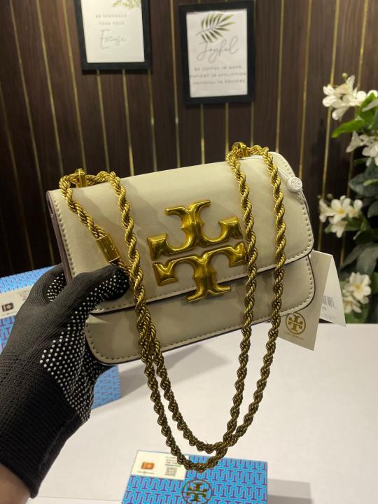 TB-Inspired Eleanor Shoulder Bag With Box (Biege)
