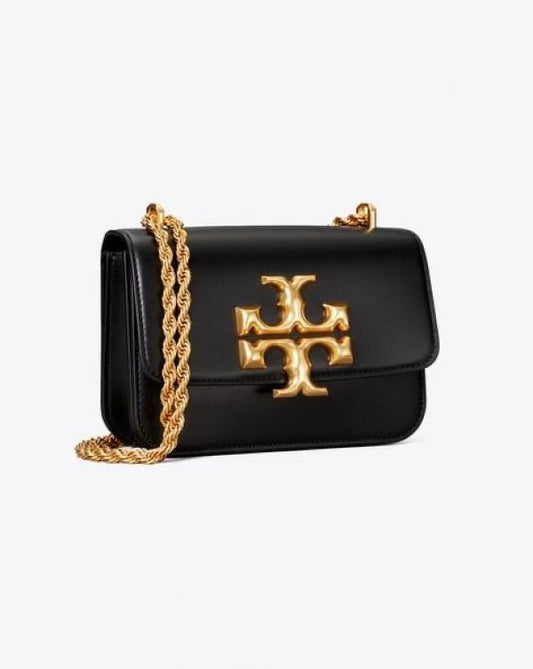 TB-Inspired Eleanor Shoulder Bag With Box (Black)
