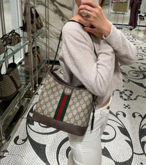 G-Inspired Ophidia shoulder Bag (Brown)
