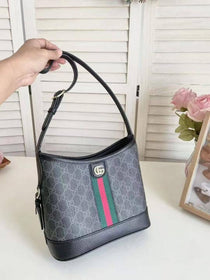 G-Inspired Ophidia shoulder Bag (Black)