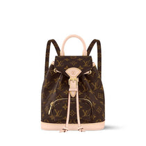 LV-Inspired Mini Backpack Box (Brown Flower)
