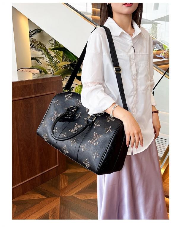 LV-Inspired Duffle Bag With Dust Bag