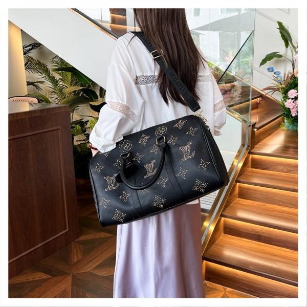 LV-Inspired Duffle Bag With Dust Bag