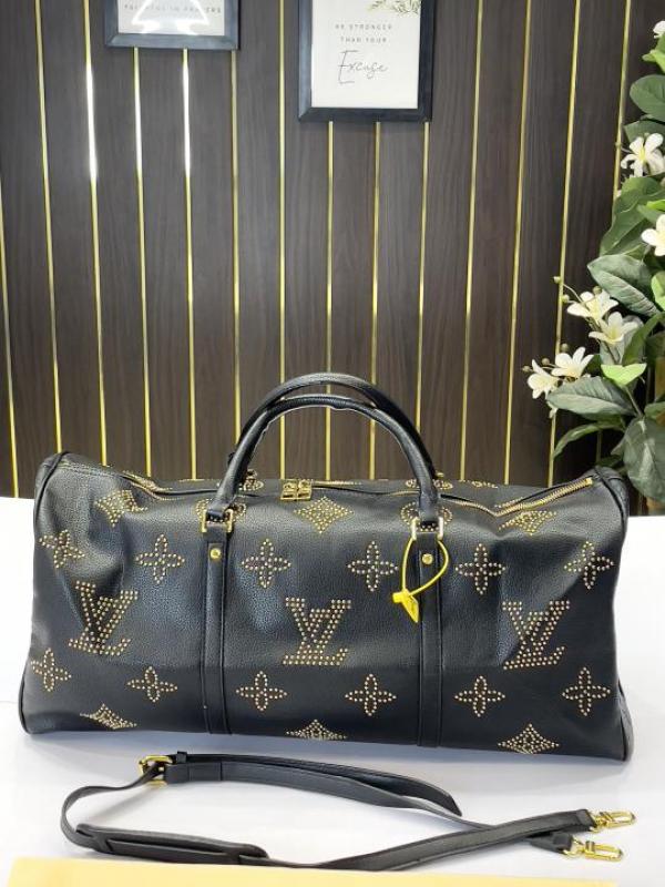 LV-Inspired Duffle Bag With Dust Bag