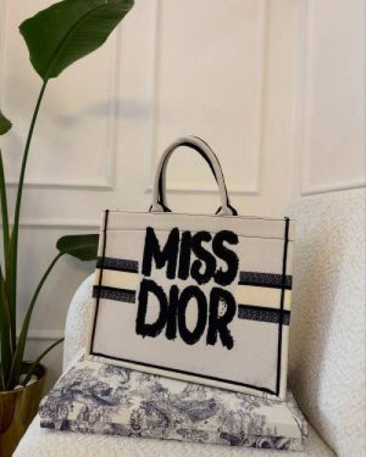 D-Inspired Book Tote (White)