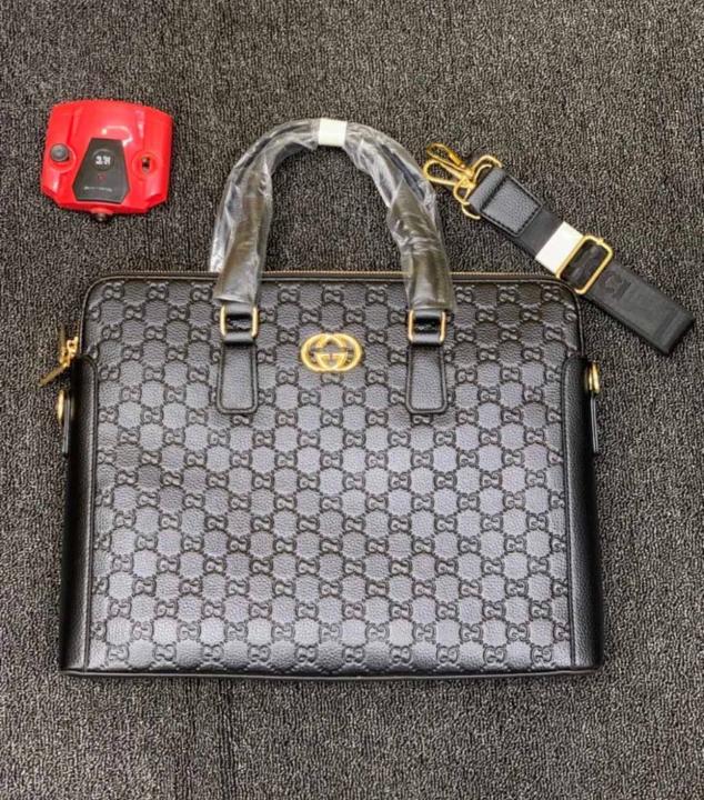 G-Inspired Laptop Bag with Dust Bag (Black) Secondary image