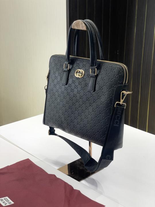 G-Inspired Laptop Bag with Dust Bag (Black)