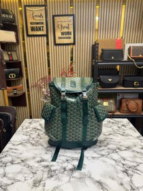 Goyard Alpin Backpack In Ian Pattern Premium Quality (Green)