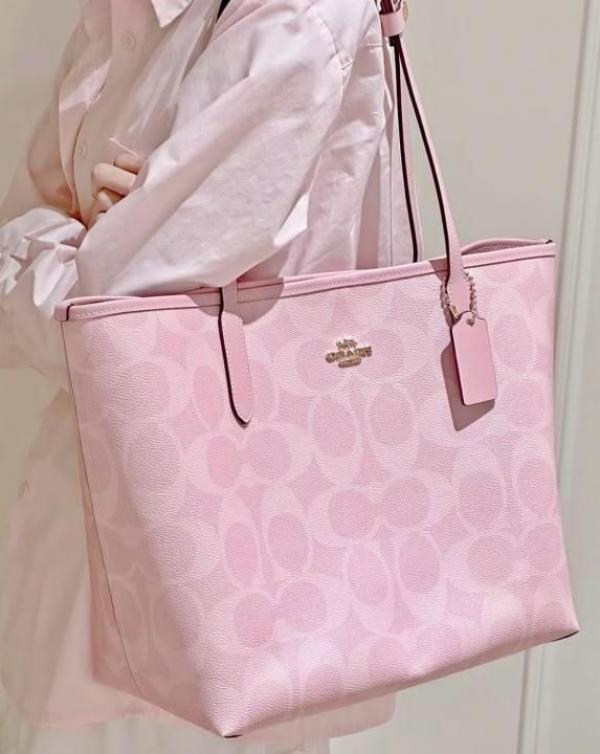 C-Inspired City Tote Bag (Pink) Main image