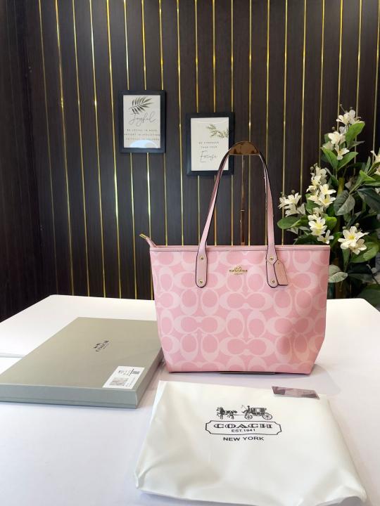 C-Inspired City Tote Bag (Pink)
