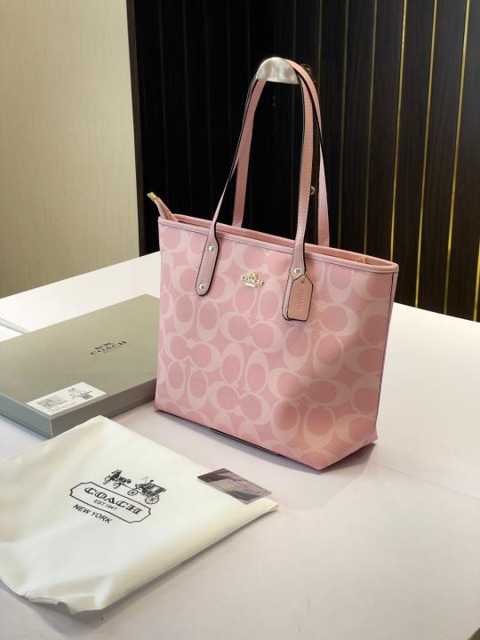 C-Inspired City Tote Bag (Pink)