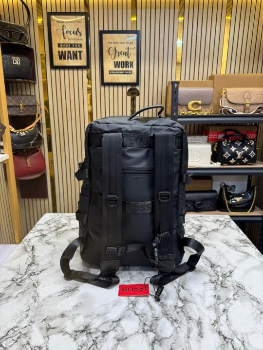 Boss Inspired Premium Quality Signature Logo Utility Backpack