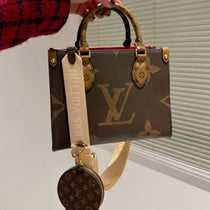 LV-Inspired On The Go Small Premium Quality Handbag With Original Double Box