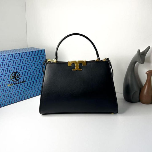 TB-Inspired Satchel Bag With Box(Black)