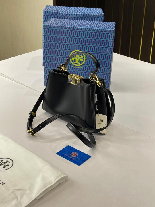 TB-Inspired Satchel Bag With Box(Black)
