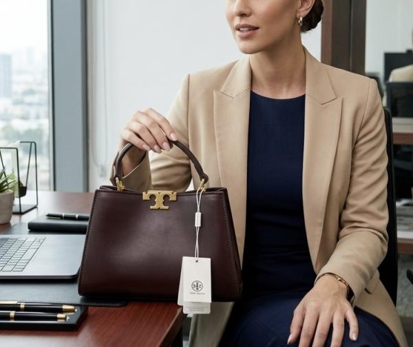 TB-Inspired Satchel Bag (Coffee)