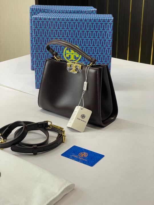 TB-Inspired Satchel Bag (Coffee)