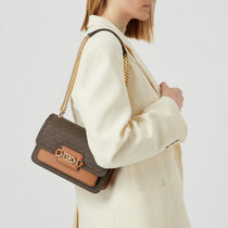 MK-Inspired Heather Shoulder Bag (Brown)