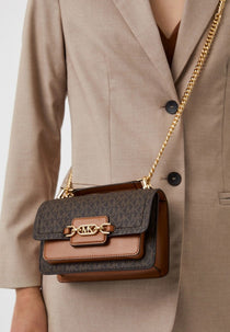 MK-Inspired Heather Shoulder Bag (Brown)