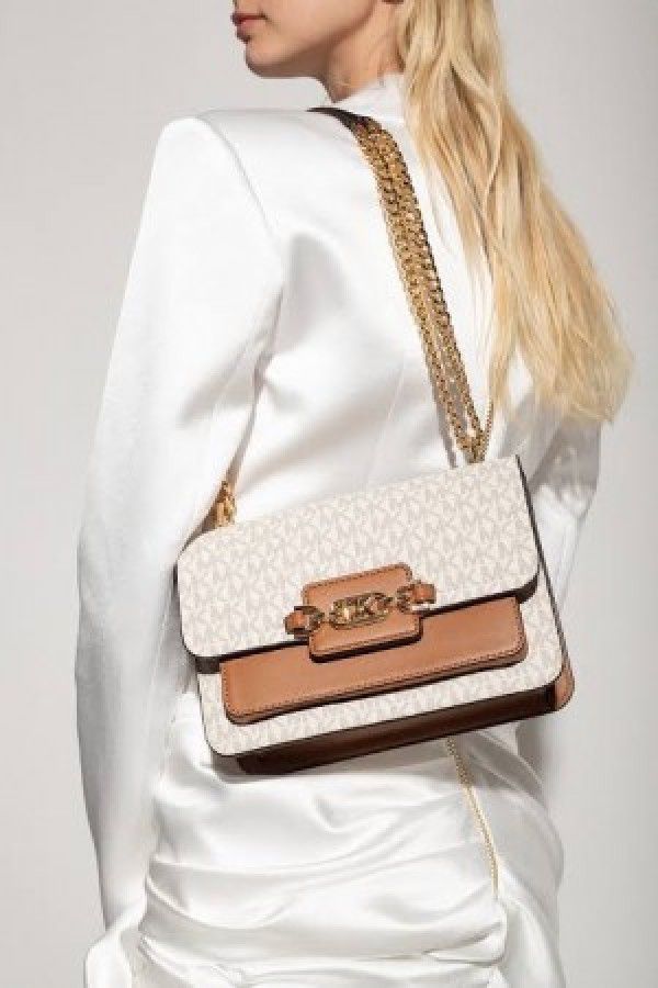 MK-Inspired Heather Shoulder Bag (Biege/Brown)