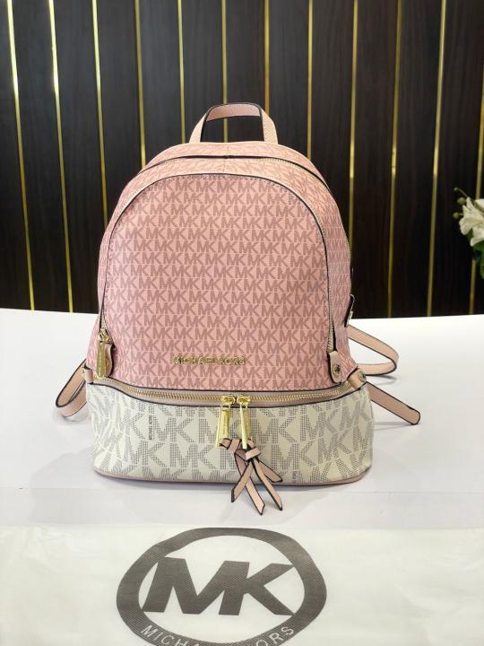 MK-Inspired Backpack (Pink) Secondary image