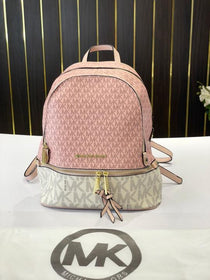 MK-Inspired Backpack (Pink)