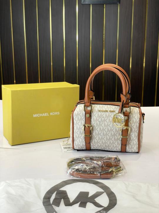 MK-Inspired Bedford legacy small bag with box (biege)