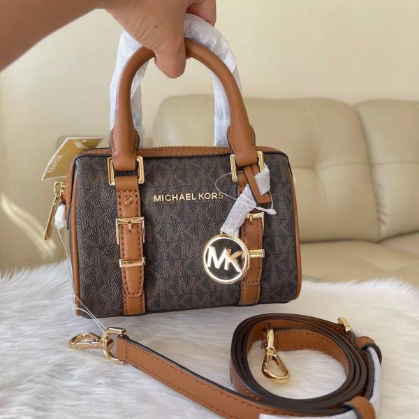 MK-Inspired Bedford legacy small bag with box ( Coffee) Main image