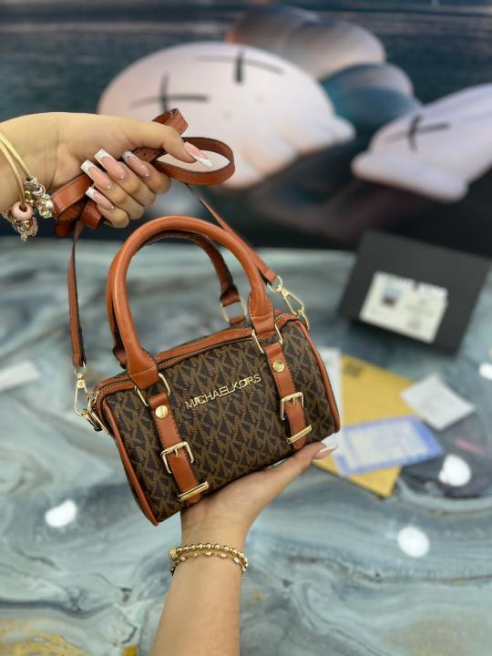 MK-Inspired Bedford legacy small bag with box ( Coffee) Secondary image