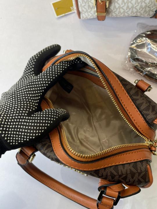 MK-Inspired Bedford legacy small bag with box ( Coffee)