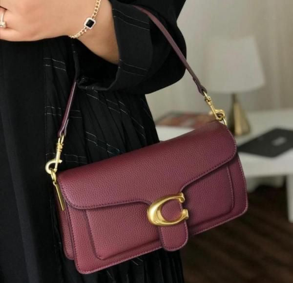 C-Inspired Tabby Shoulder and Sling Bag (Maroon)