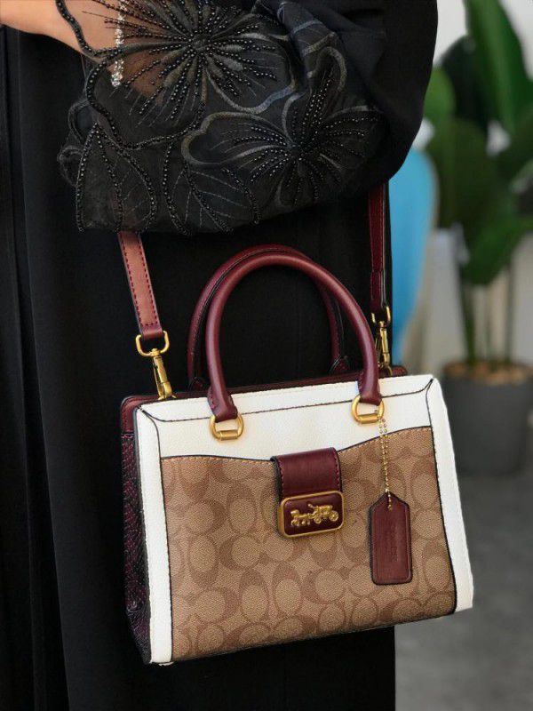C-Inspired Grace Carryall Bag With Box (White)