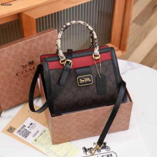 C-Inspired Grace Carryall Bag With Box (Coffee)