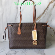 MK-Inspired Voyager Tote Bag (Coffee-Brown)
