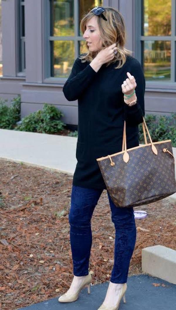 LV-Inspired Neverfull Premium Quality Tote Bag With Box And Dust Bag (Brown monogram)