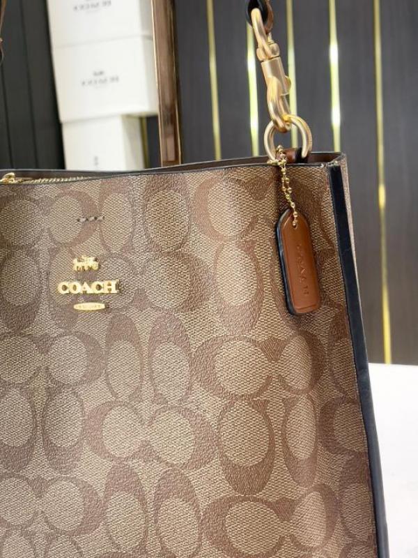 C-Inspired Inspired Mollie Bucket Bag With Box (Brown)