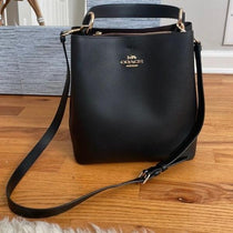 C-Inspired Mollie Bucket Bag With Box (Full Black)