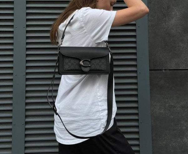 C-Inpired Tabby 26 Shoulder Bag With Box (Black) Secondary image